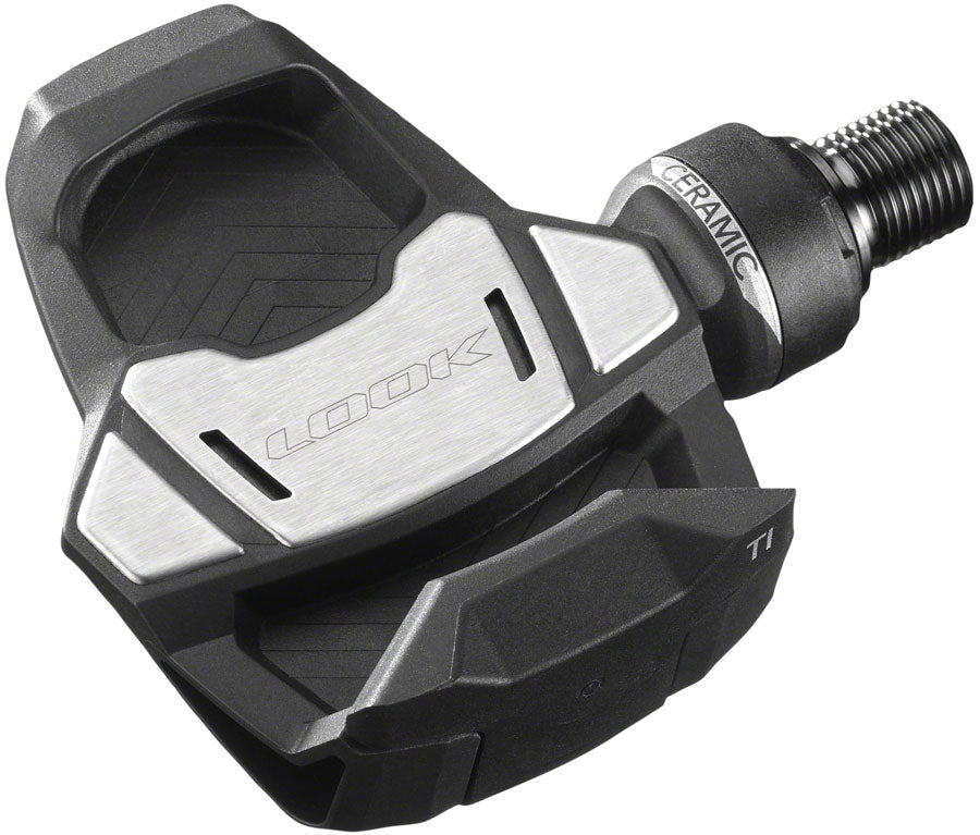 Image of LOOK KEO BLADE CARBON CERAMIC Ti Pedals - Single Sided Clipless Titanium 9/16" Black