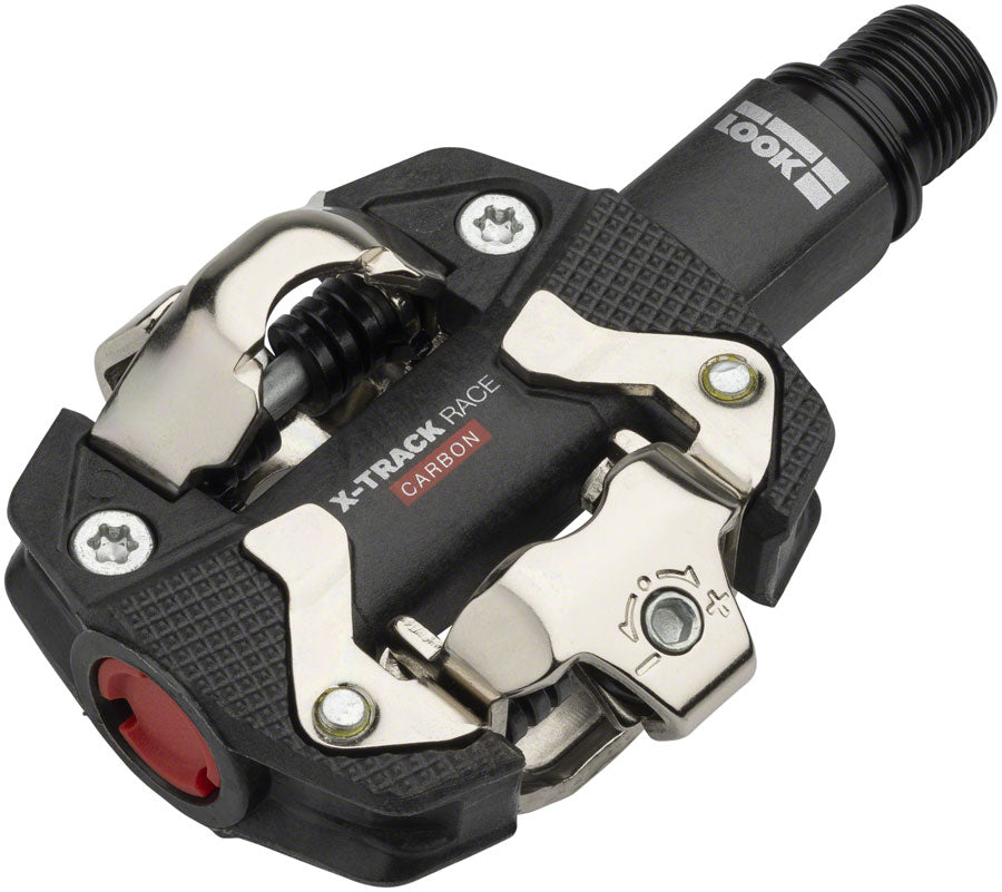 Image of LOOK X-TRACK RACE CARBON Pedals - Dual Sided Clipless Chromoly 9/16" Black