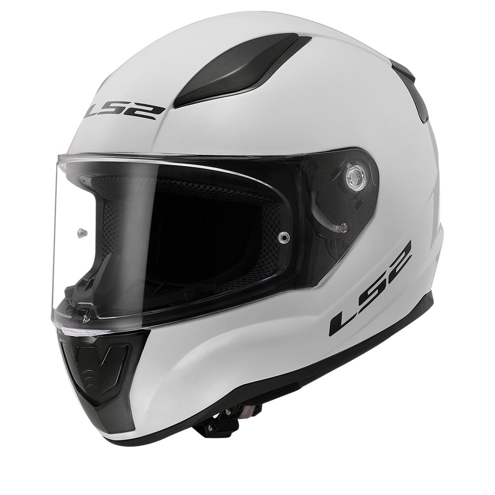 Image of LS2 FF353 RAPID II Solid White-06 Full Face Helmet Talla L