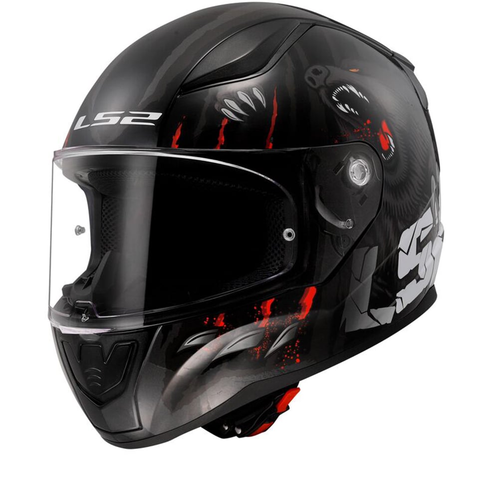 Image of LS2 FF353 Rapid II Claw Black 06 Full Face Helmet Talla S