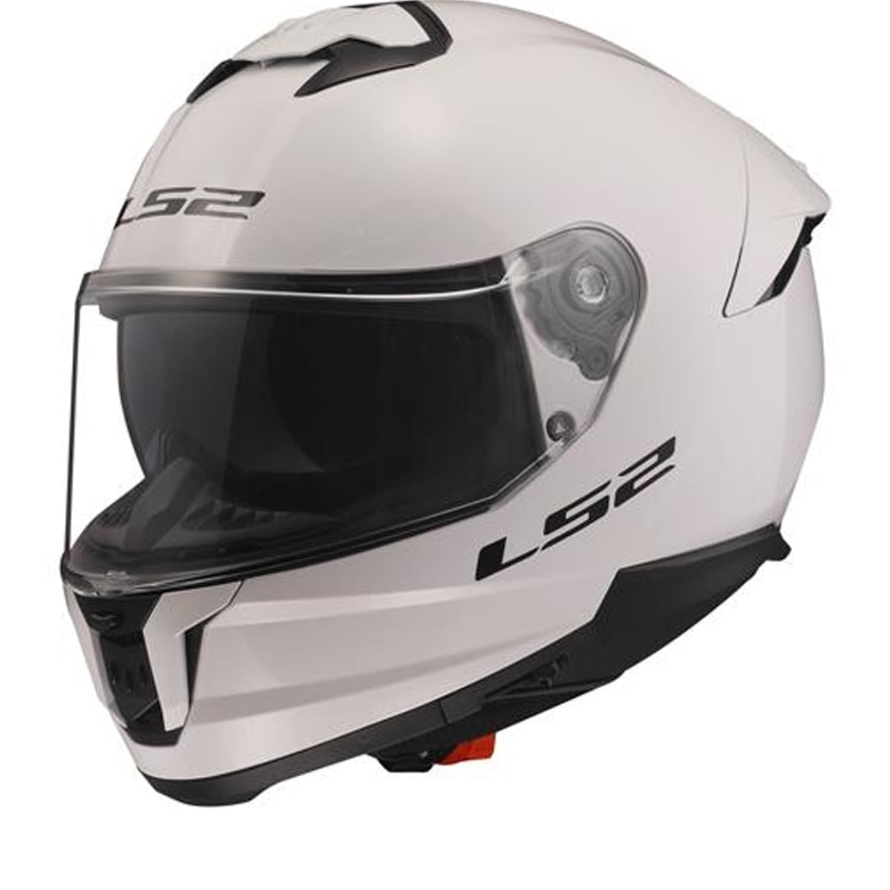 Image of LS2 FF808 Stream II Gloss White 06 Full Face Helmet Size L EN