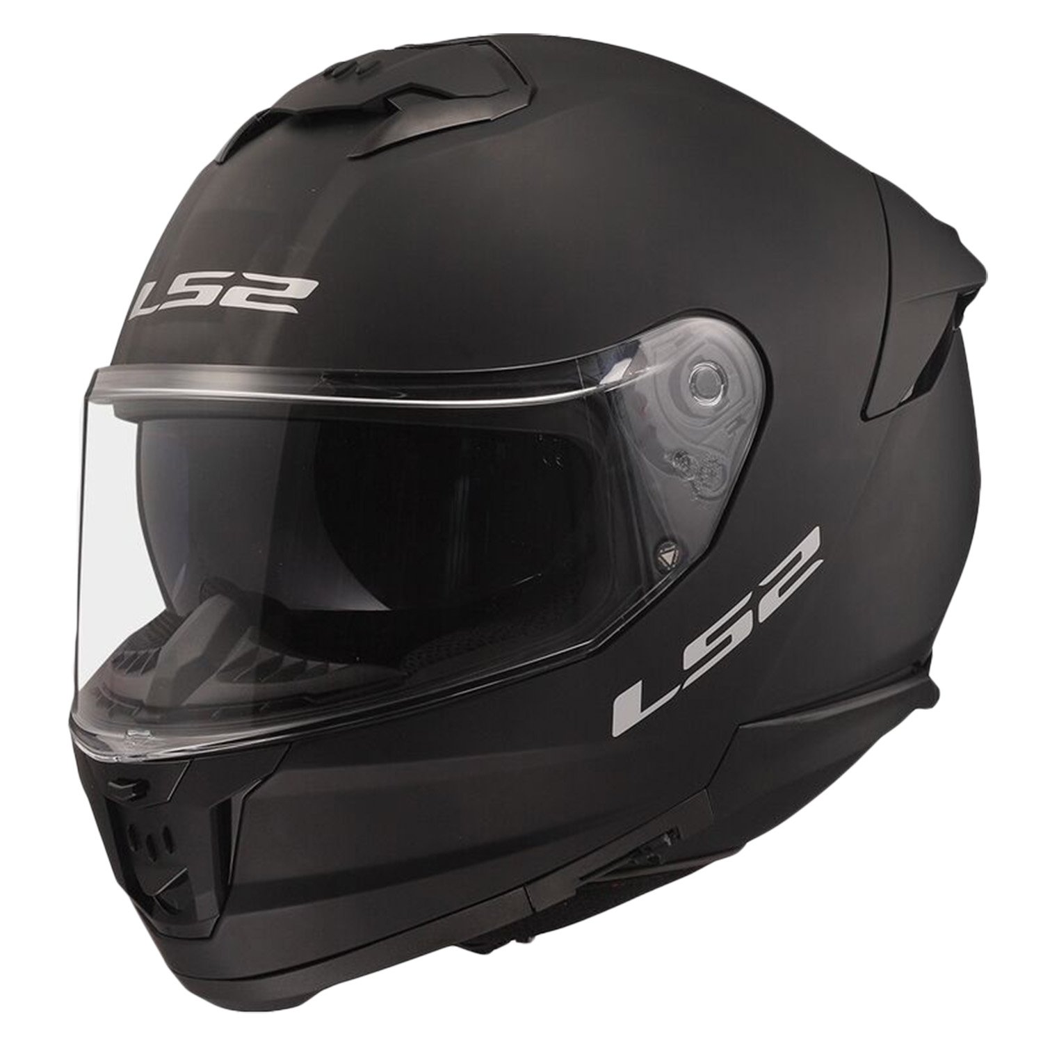 Image of LS2 FF808 Stream II Matt Black Full Face Helmet Size S EN
