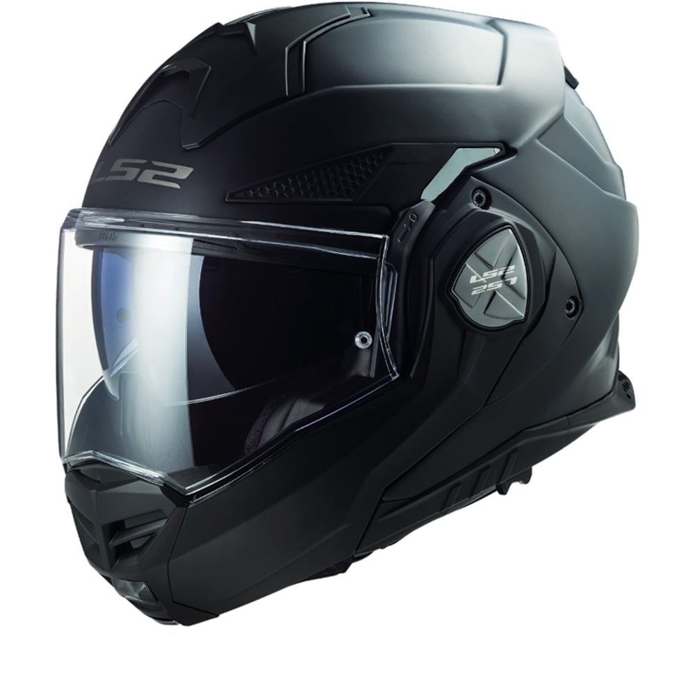 Image of LS2 FF901 Advant X Solid Matt Black 06 Modular Helmet Talla S