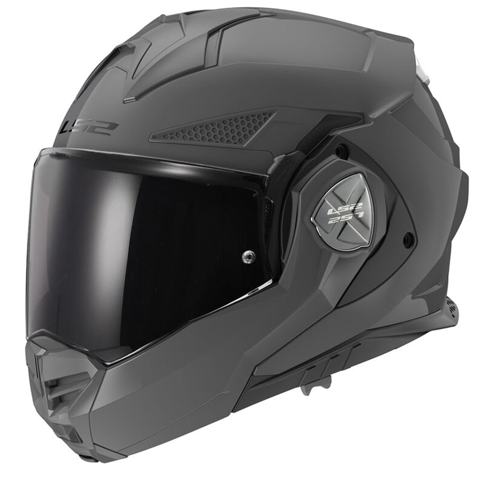 Image of LS2 FF901 Advant X Solid Nardo Grey 06 Modular Helmet Size L EN