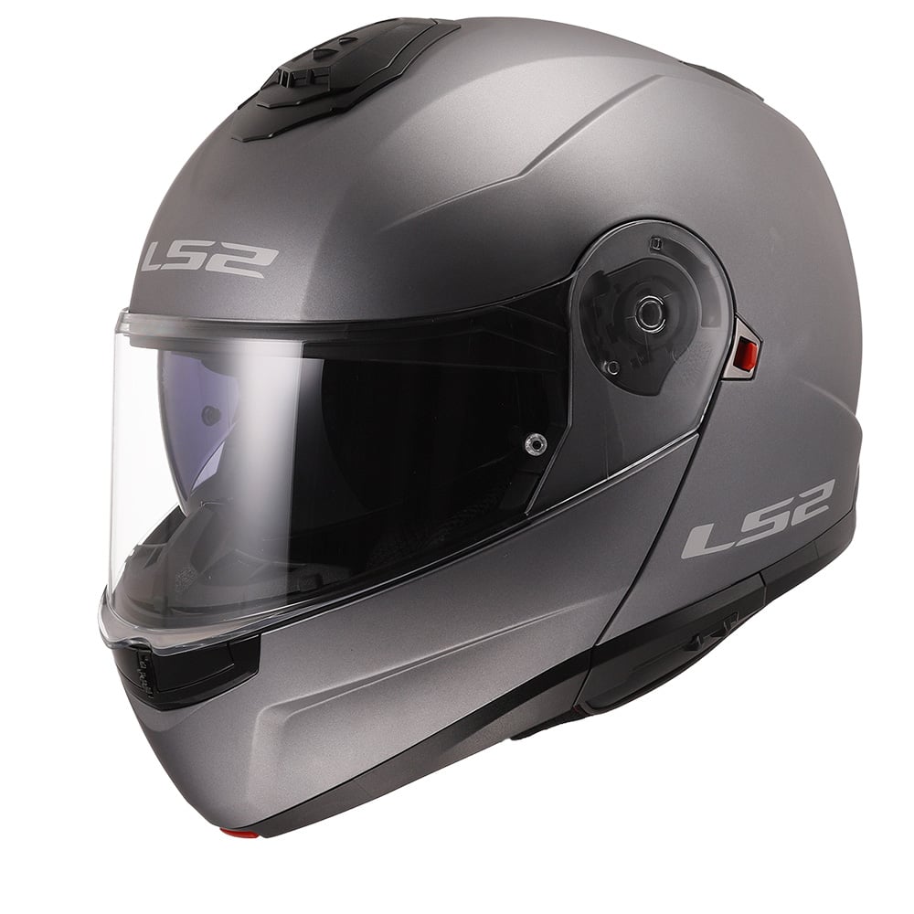 Image of LS2 FF908 Strobe II Matt Titanium 06 Modular Helmet Talla S