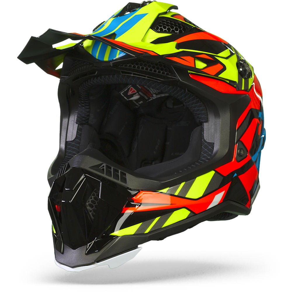 Image of LS2 MX700 Subverter Rascal GLBlack FLOrange Offroad Helmet Talla 2XL