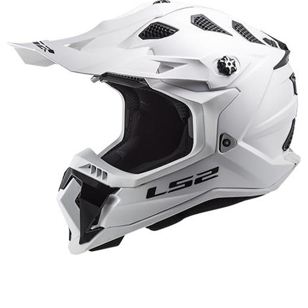 Image of LS2 MX700 Subverter Solid Brillant Blanc 06 Casque Cross Taille 2XL