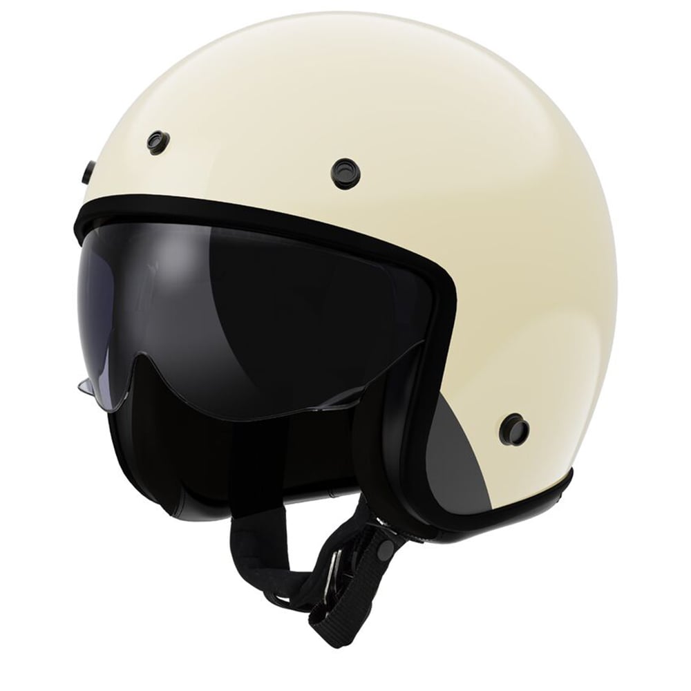 Image of LS2 OF601 Bob II Solid Cream 06 Jet Helmet Size 2XL ID 6942141752728