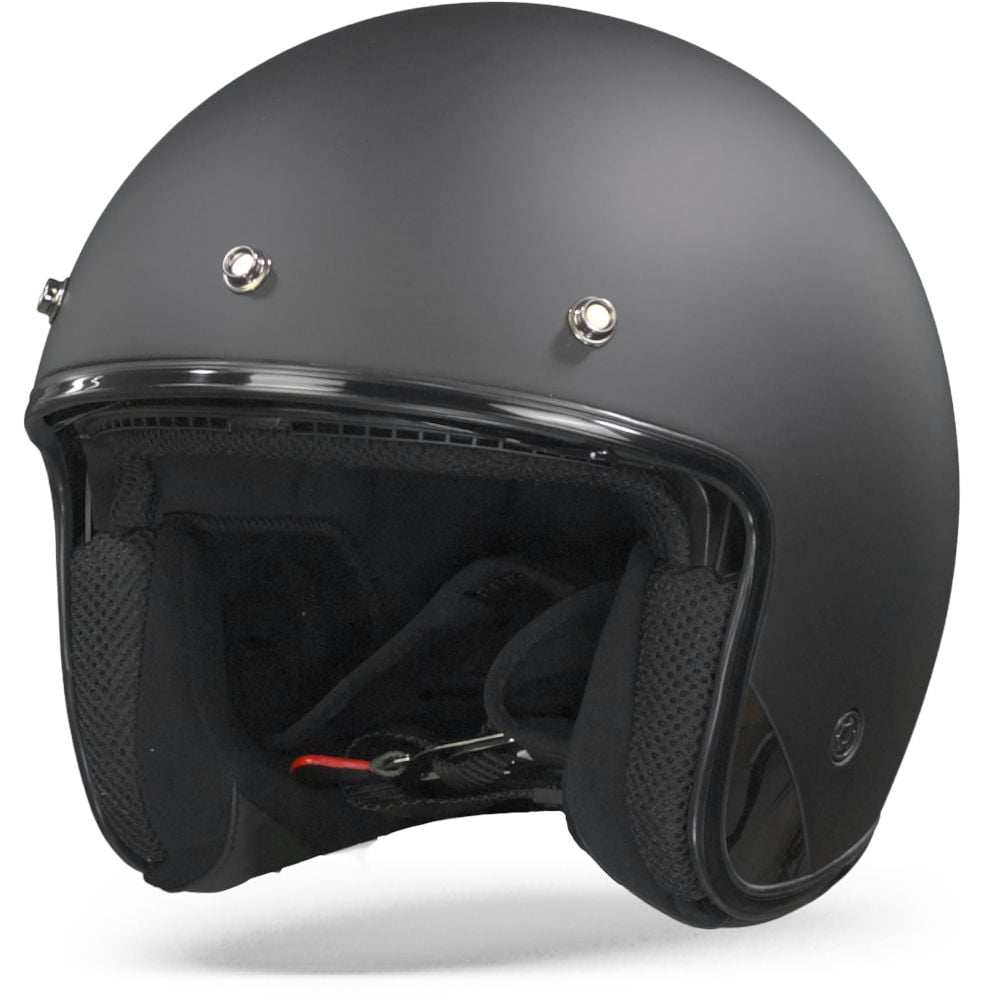 Image of LS2 OF601 Bob Solid Matt Black Jet Helmet Size 2XL EN