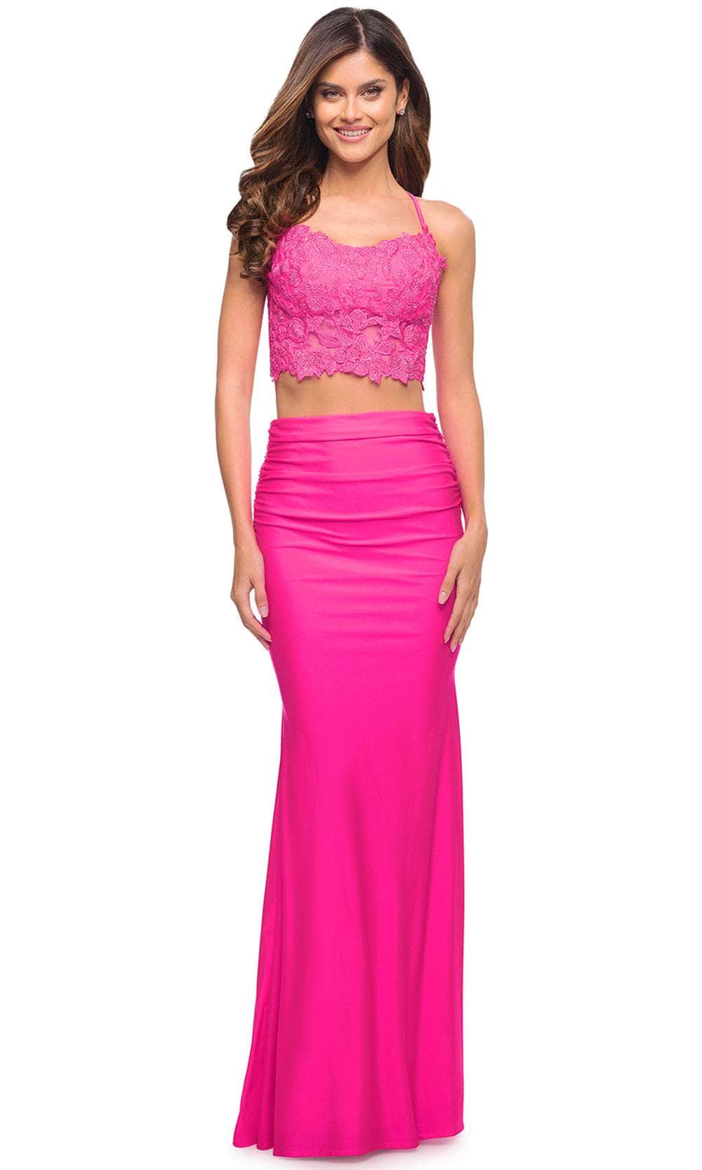 Image of La Femme 30614 - Two Piece Prom Dress
