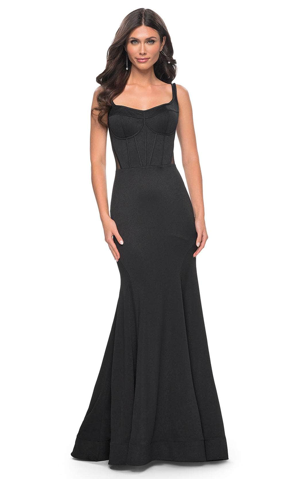 Image of La Femme 32268 - Bustier Bodice Scoop Prom Gown