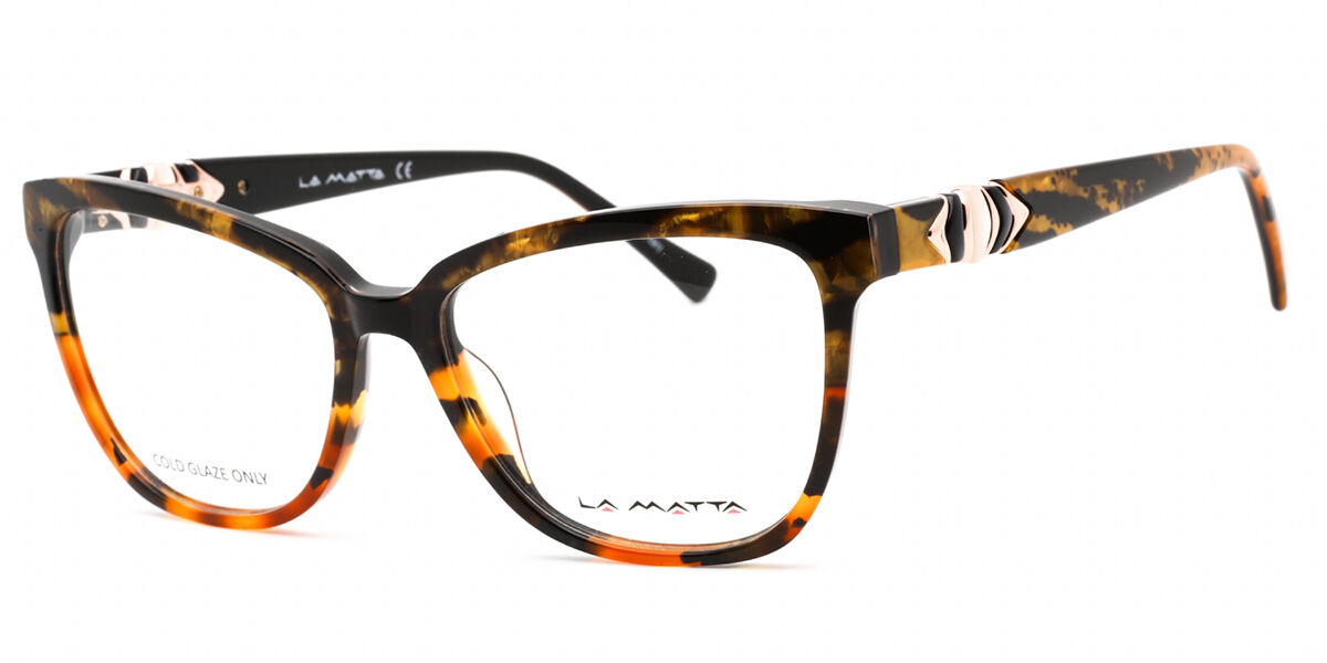 Image of La Matta LMV3318 C1 Óculos de Grau Tortoiseshell Feminino PRT