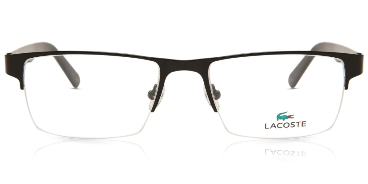 Image of Lacoste L2237 002 Óculos de Grau Pretos Masculino BRLPT