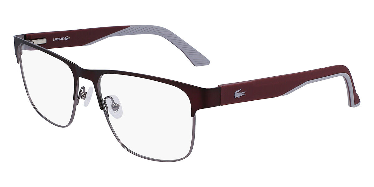 Image of Lacoste L2291 603 Óculos de Grau Vermelhos Masculino BRLPT