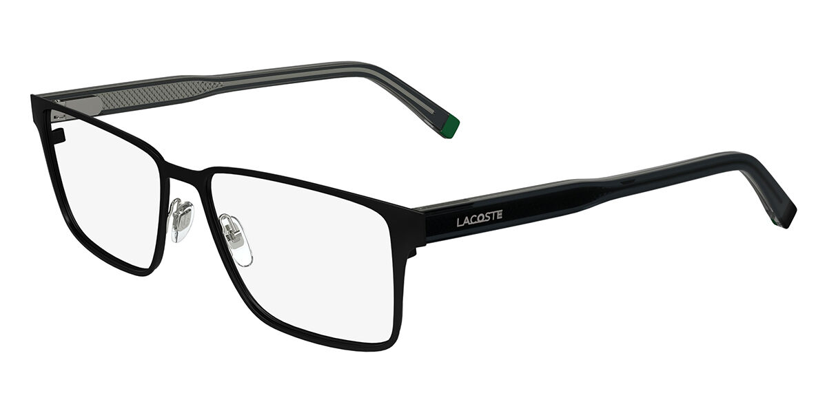Image of Lacoste L2297 002 Óculos de Grau Pretos Masculino BRLPT
