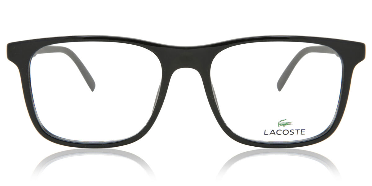 Image of Lacoste L2848 001 Óculos de Grau Pretos Masculino BRLPT