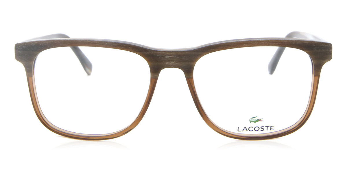 Image of Lacoste L2849 210 Óculos de Grau Marrons Masculino BRLPT