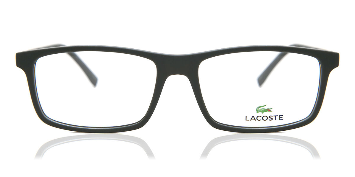 Image of Lacoste L2858 317 Óculos de Grau Pretos Masculino BRLPT