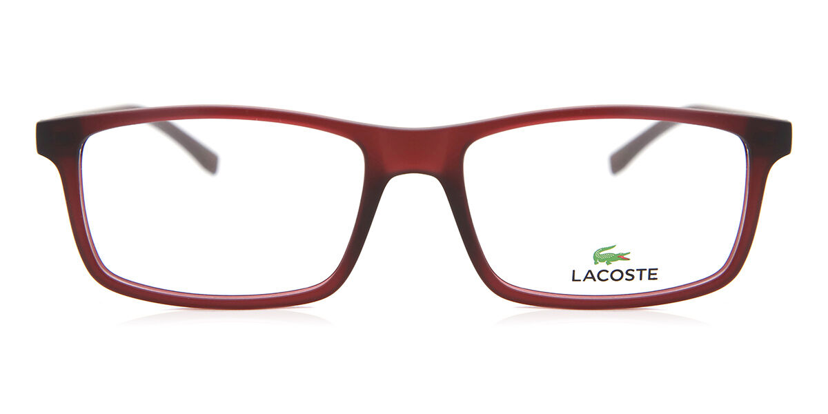 Image of Lacoste L2858 615 Óculos de Grau Vermelhos Masculino PRT