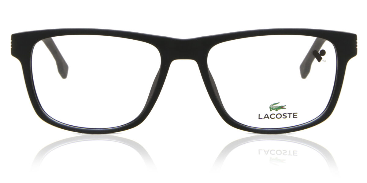 Image of Lacoste L2887 002 Óculos de Grau Pretos Masculino BRLPT
