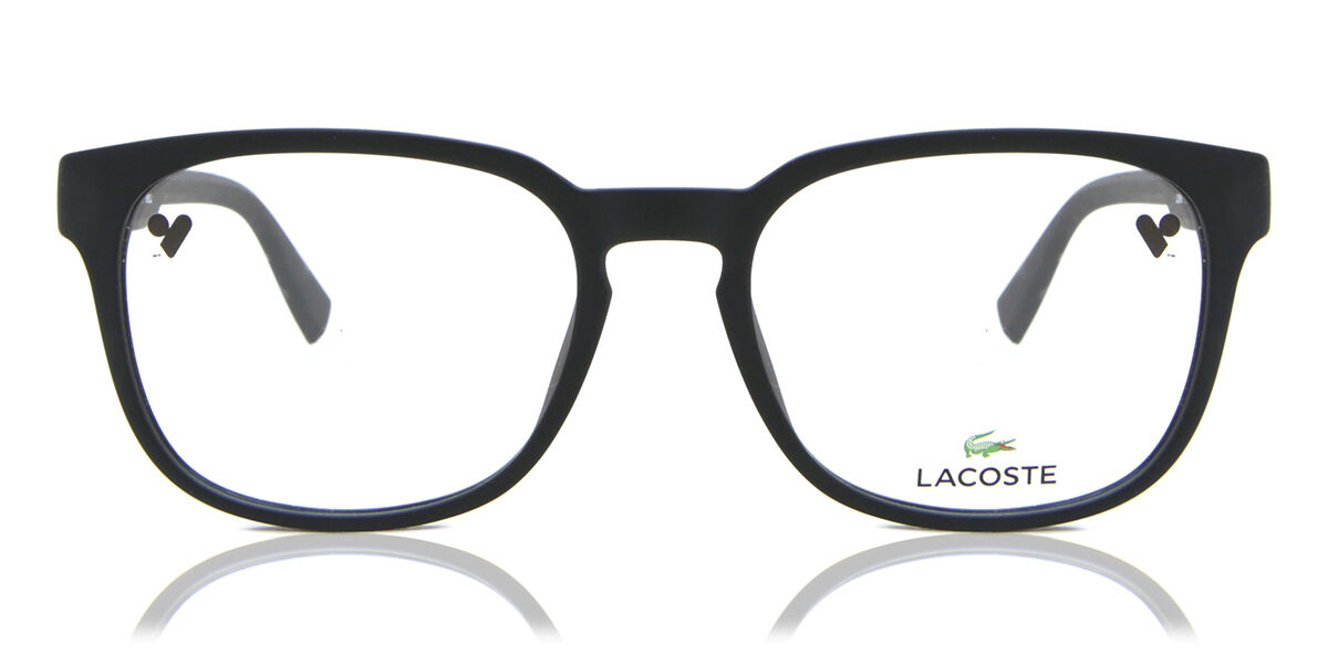 Image of Lacoste L2896 002 Óculos de Grau Pretos Masculino BRLPT