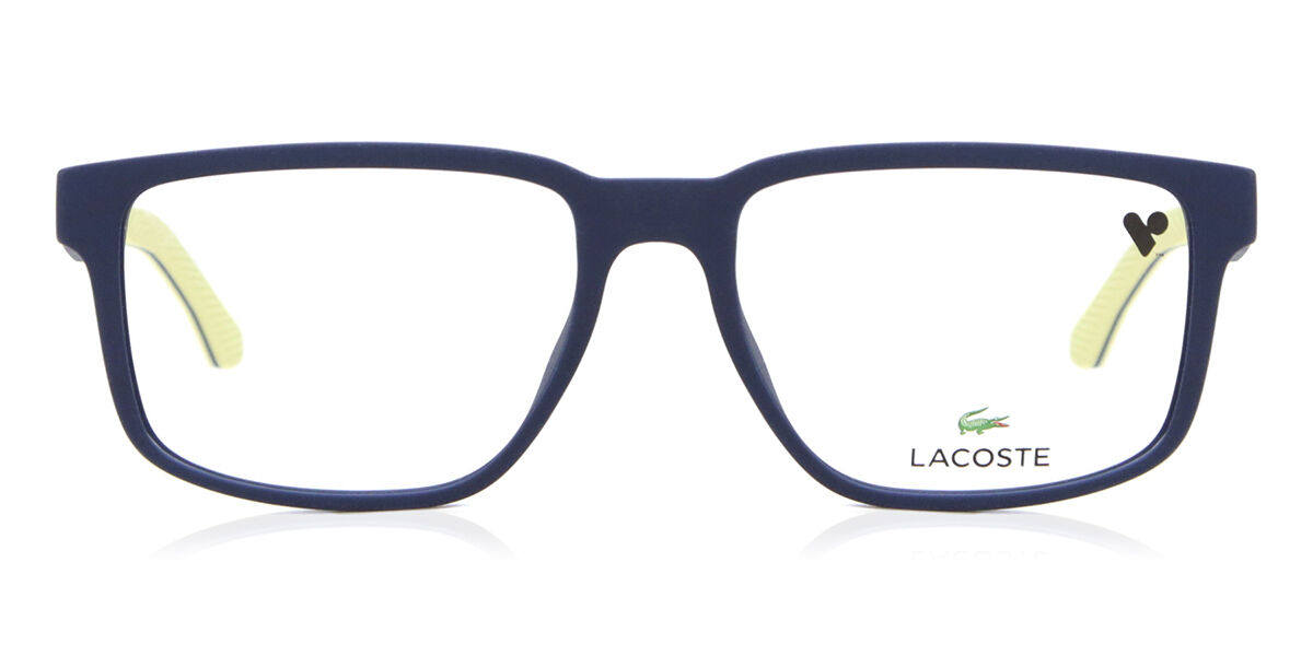 Image of Lacoste L2912 401 Óculos de Grau Azuis Masculino BRLPT