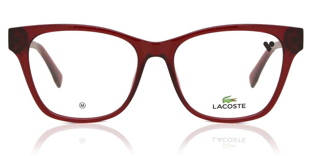Image of Lacoste L2920 615 Óculos de Grau Vermelhos Feminino BRLPT