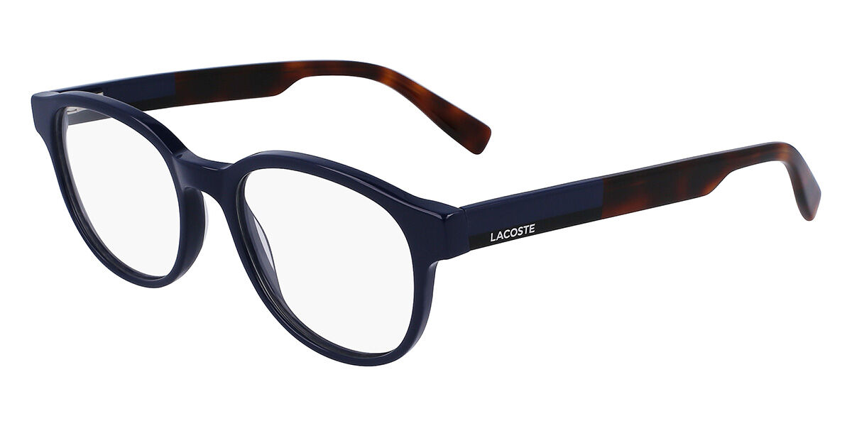 Image of Lacoste L2921 400 Óculos de Grau Azuis Masculino BRLPT