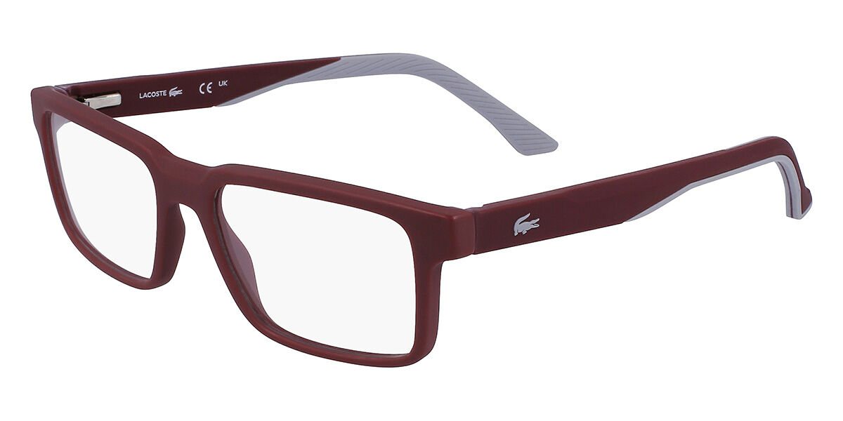 Image of Lacoste L2922 603 Óculos de Grau Vermelhos Masculino PRT