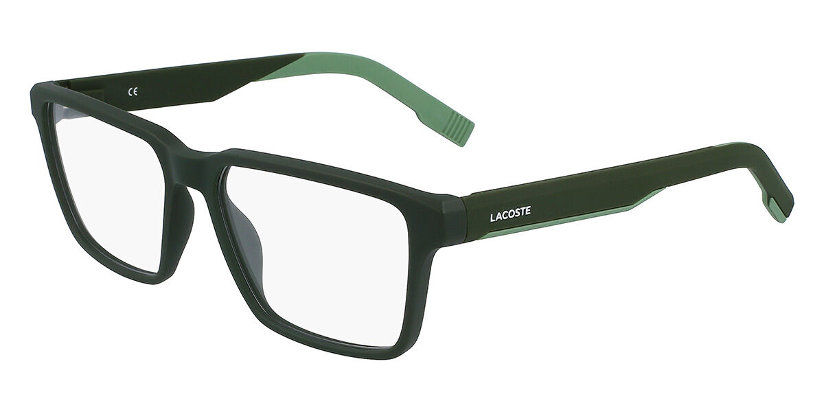 Image of Lacoste L2924 300 Óculos de Grau Verdes Masculino BRLPT