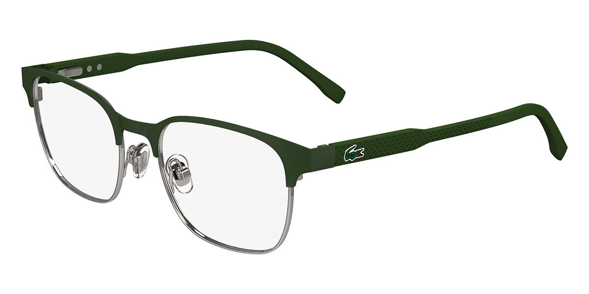 Image of Lacoste L3113 301 Óculos de Grau Verdes Masculino BRLPT