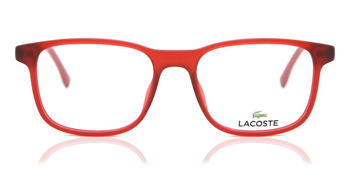 Image of Lacoste L3633 615 Óculos de Grau Vermelhos Masculino BRLPT