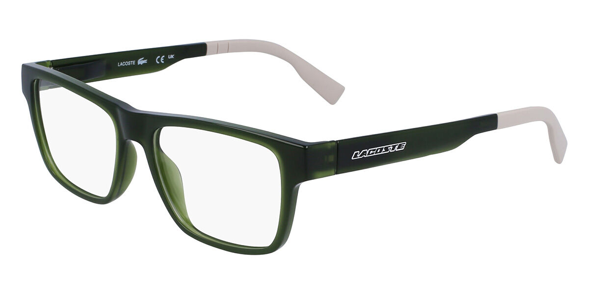 Image of Lacoste L3655 300 Óculos de Grau Verdes Masculino BRLPT