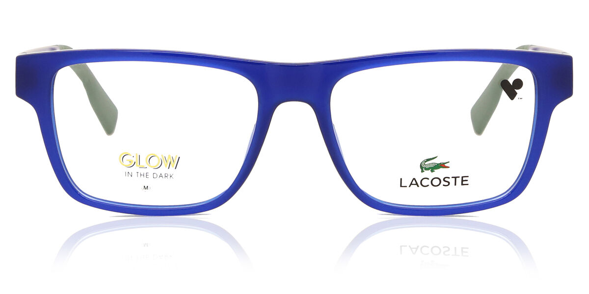Image of Lacoste L3655 400 Óculos de Grau Azuis Masculino BRLPT