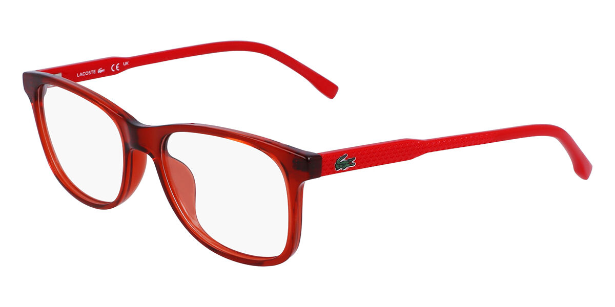 Image of Lacoste L3657 601 Óculos de Grau Vermelhos Masculino BRLPT