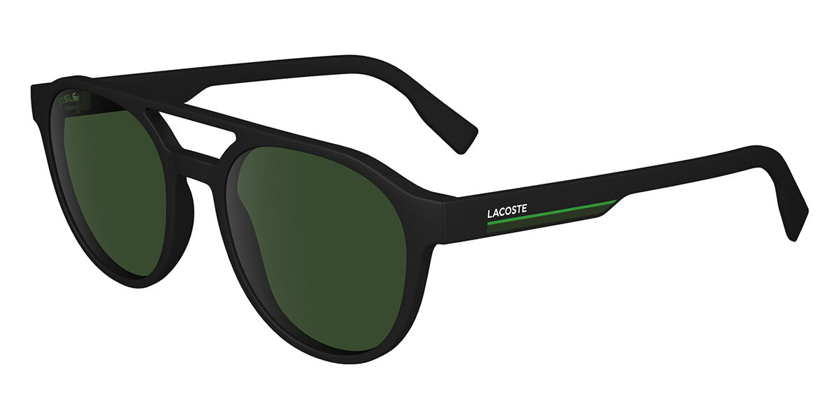 Image of Lacoste L6008S 002 53 Lunettes De Soleil Homme Noires FR