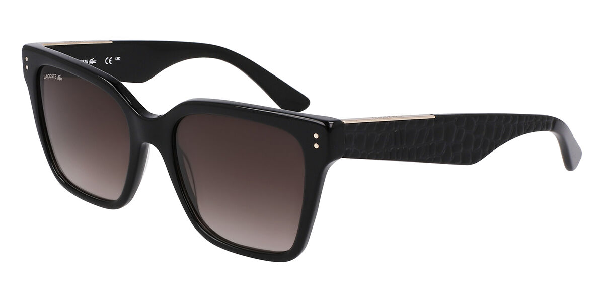 Image of Lacoste L6022S 001 54 Lunettes De Soleil Femme Noires FR