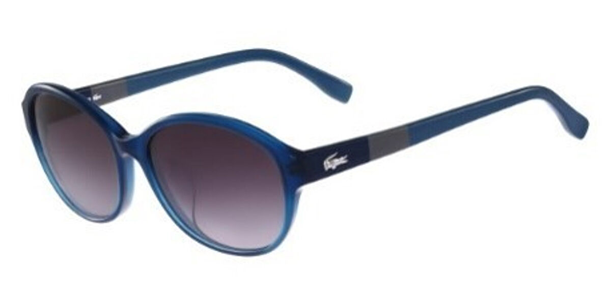 Image of Lacoste L808SA Formato Asiático 424 Óculos de Sol Azuis Masculino BRLPT