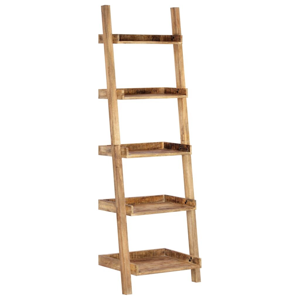 Image of Ladder cabinet 75x37x205 cm solid mango wood brown