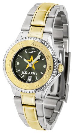 Image of Ladies' US Army Competitor Two Tone AnoChrome Watch