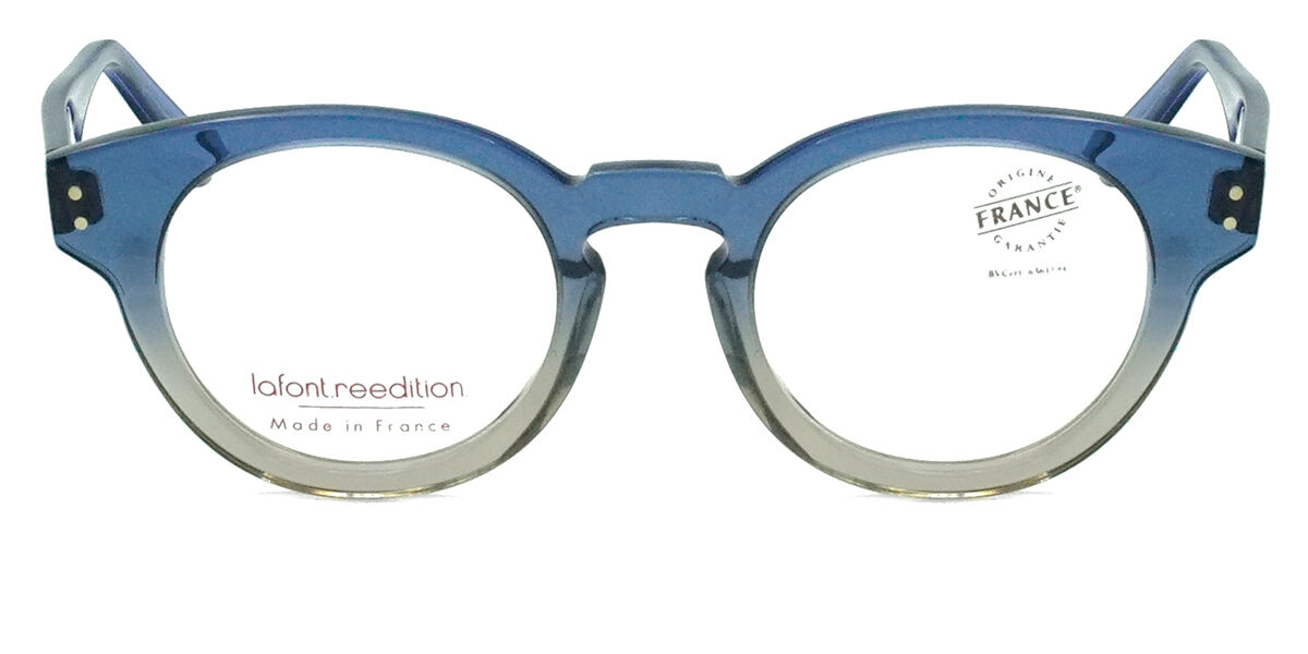 Image of Lafont Grand Angle 3145 Óculos de Grau Azuis Masculino PRT