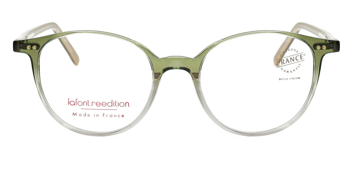 Image of Lafont Heritiere 4048 Óculos de Grau Verdes Masculino PRT