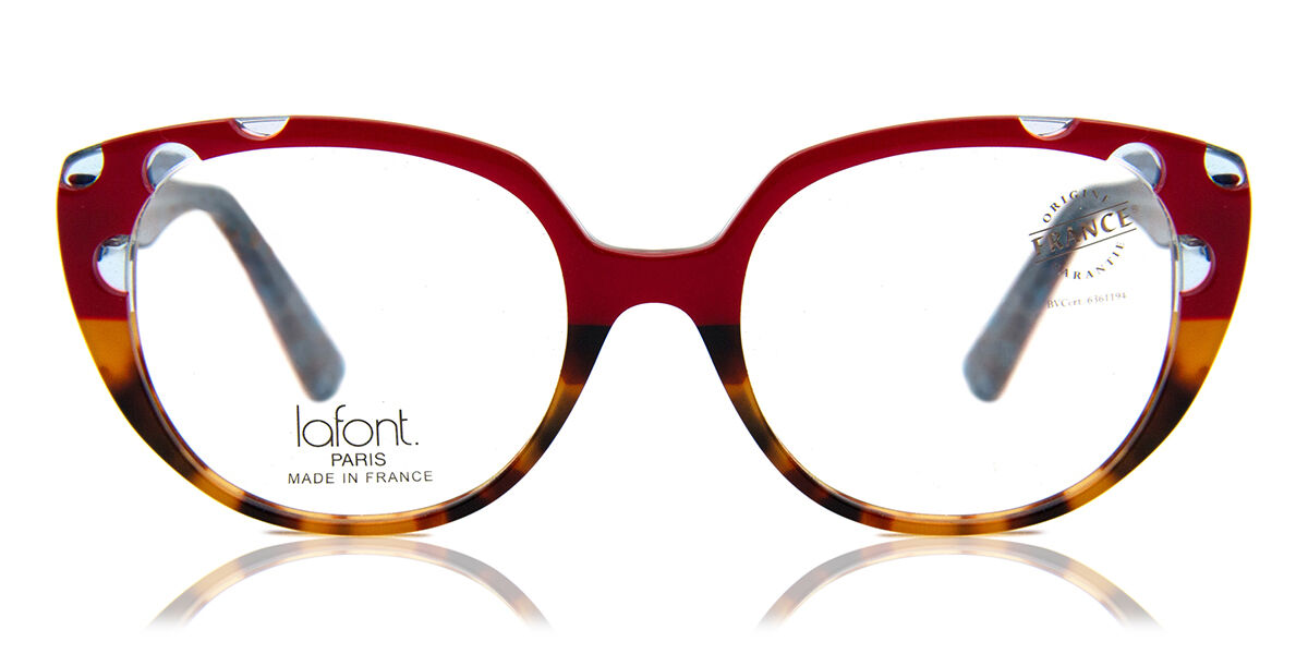 Image of Lafont Melimelo 6127 Óculos de Grau Vermelhos Feminino PRT