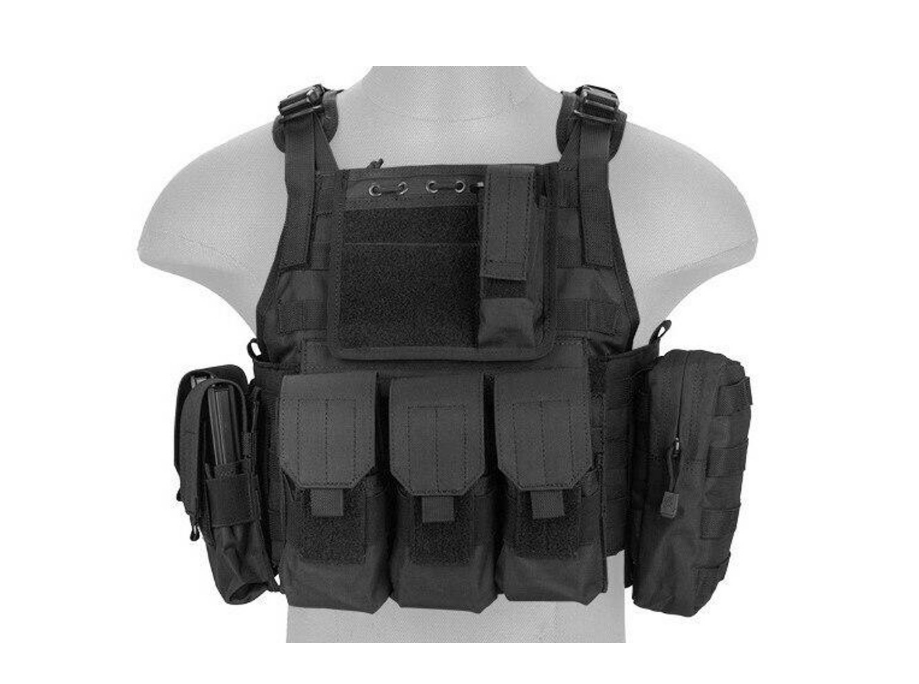 Image of Lancer Tactical Tactical Plate Carrier Black ID 874876867551