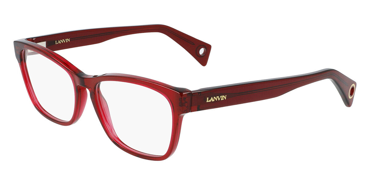 Image of Lanvin LNV2603 600 Óculos de Grau Vermelhos Masculino BRLPT