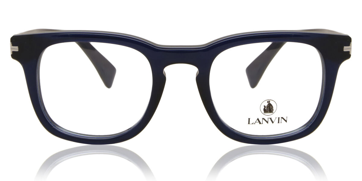 Image of Lanvin LNV2610 424 Óculos de Grau Azuis Masculino BRLPT
