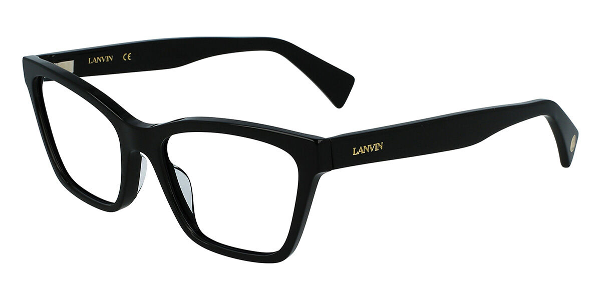 Image of Lanvin LNV2615 001 Óculos de Grau Pretos Masculino BRLPT