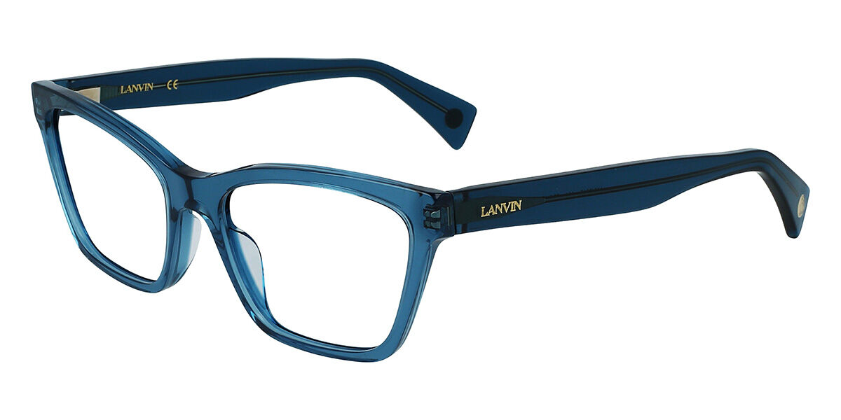 Image of Lanvin LNV2615 414 Óculos de Grau Azuis Masculino BRLPT