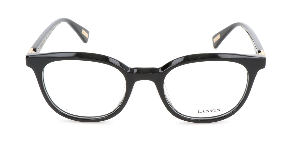 Image of Lanvin VLN681S 0700 Óculos de Grau Pretos Feminino BRLPT