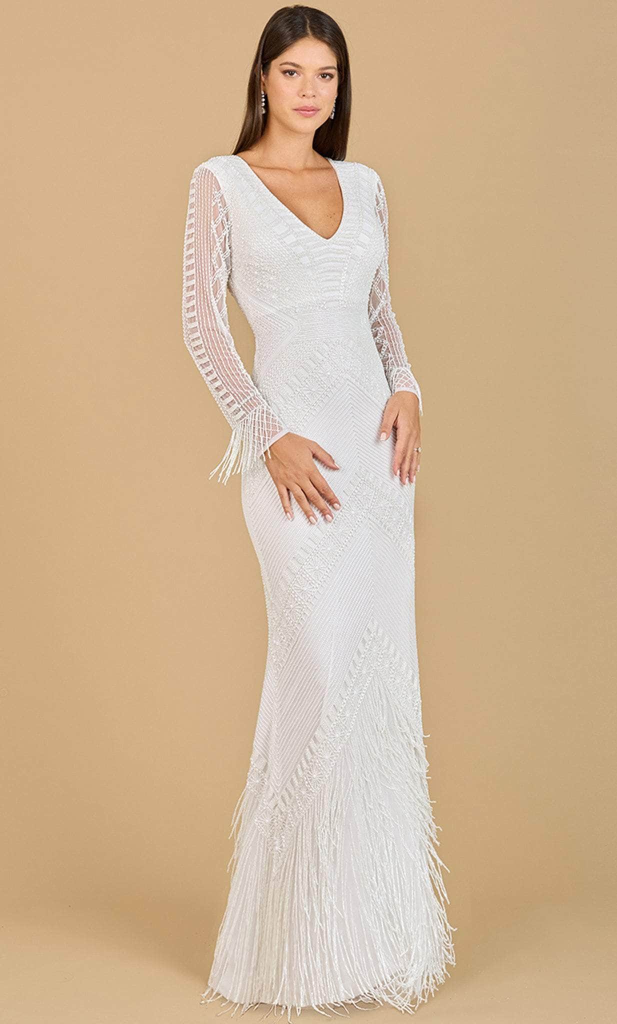 Image of Lara Dresses 51139 - Long Sleeved Formal Gown